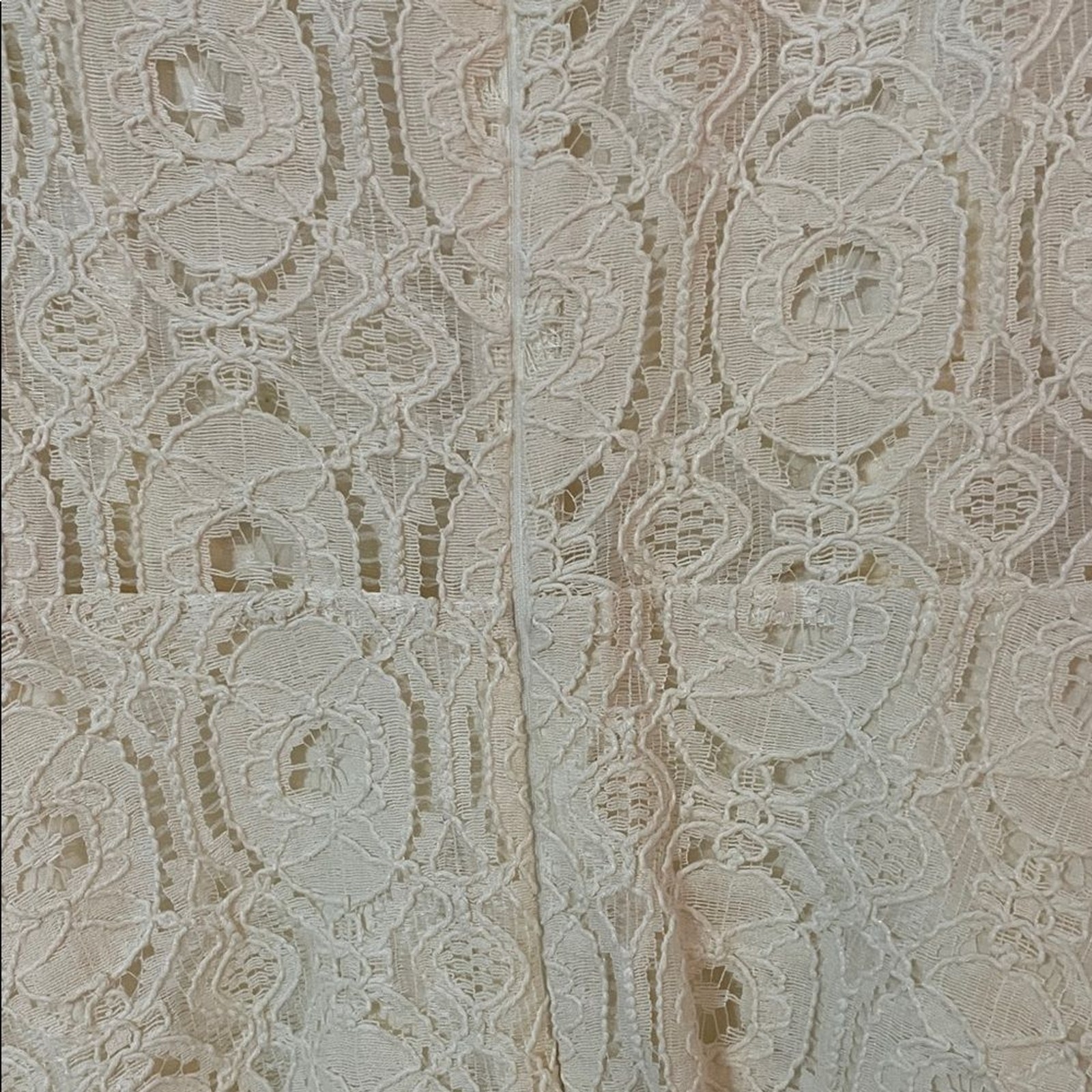 BB Dakota Renley Ivory Embroidered Lace Sleeveless Mini Size 2