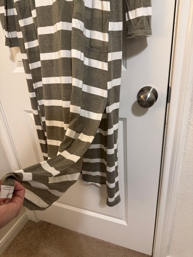Umgee Women’s Striped Long Sleeve Dress