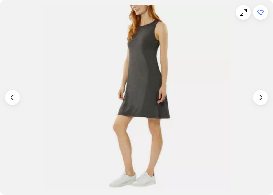 32 DEGREES Ladies’ Reversible Dress (HT Pink/HT Charcoal, Size-S) NWT