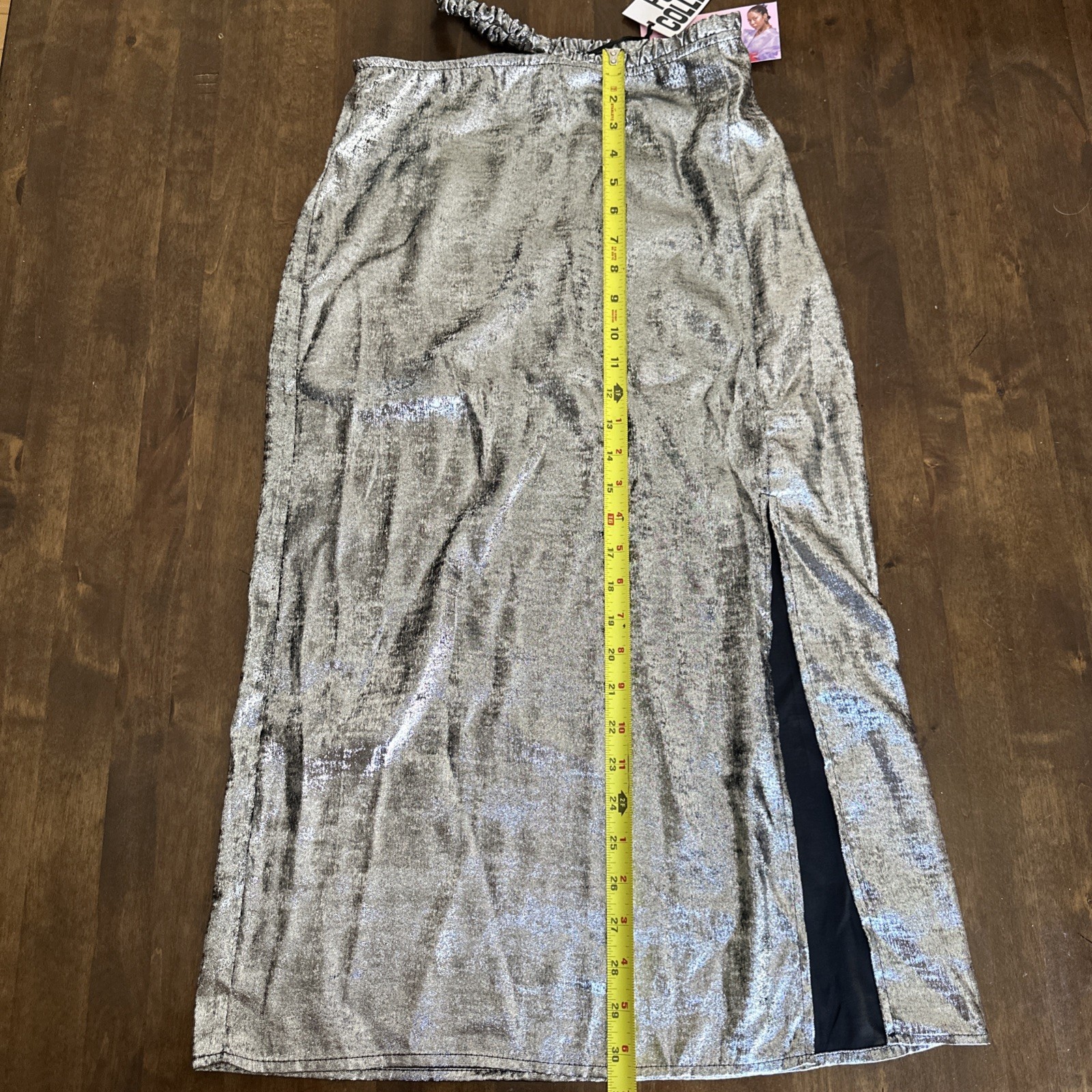 Future Collective Alani Noelle Dress Size 2 Silver Shine Celestial Astrology
