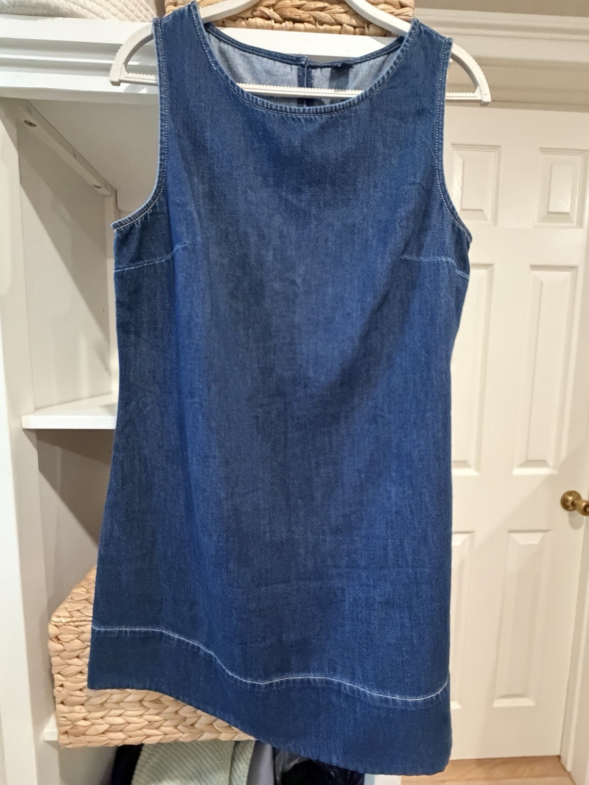 Gap Denim Mini Dress, 100% Cotton, size Medium, NWOT