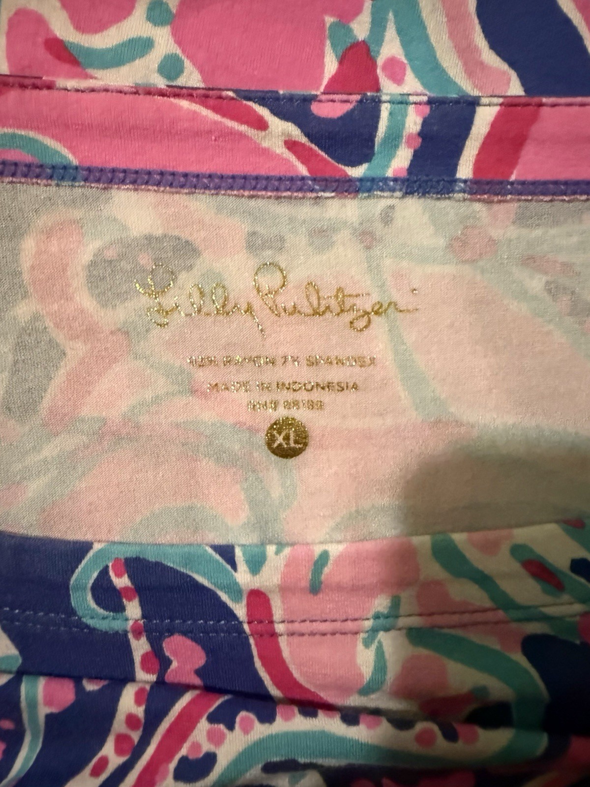 Lilly Pulitzer UPF 50+ SOPHIE DRESS Size Extra Large Jellies Be Jammin HTF