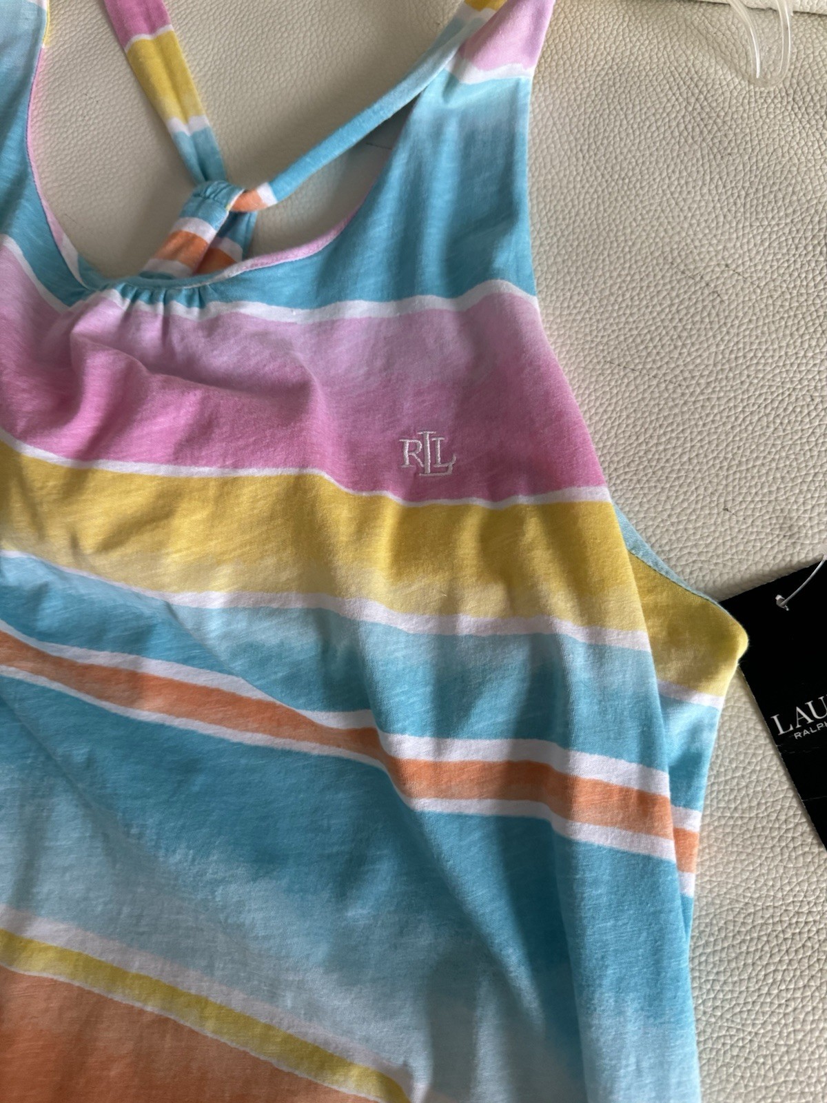 Ralph Lauren, Summer Dress built-in soft bra Lightweight Cover-Up Sz XXL