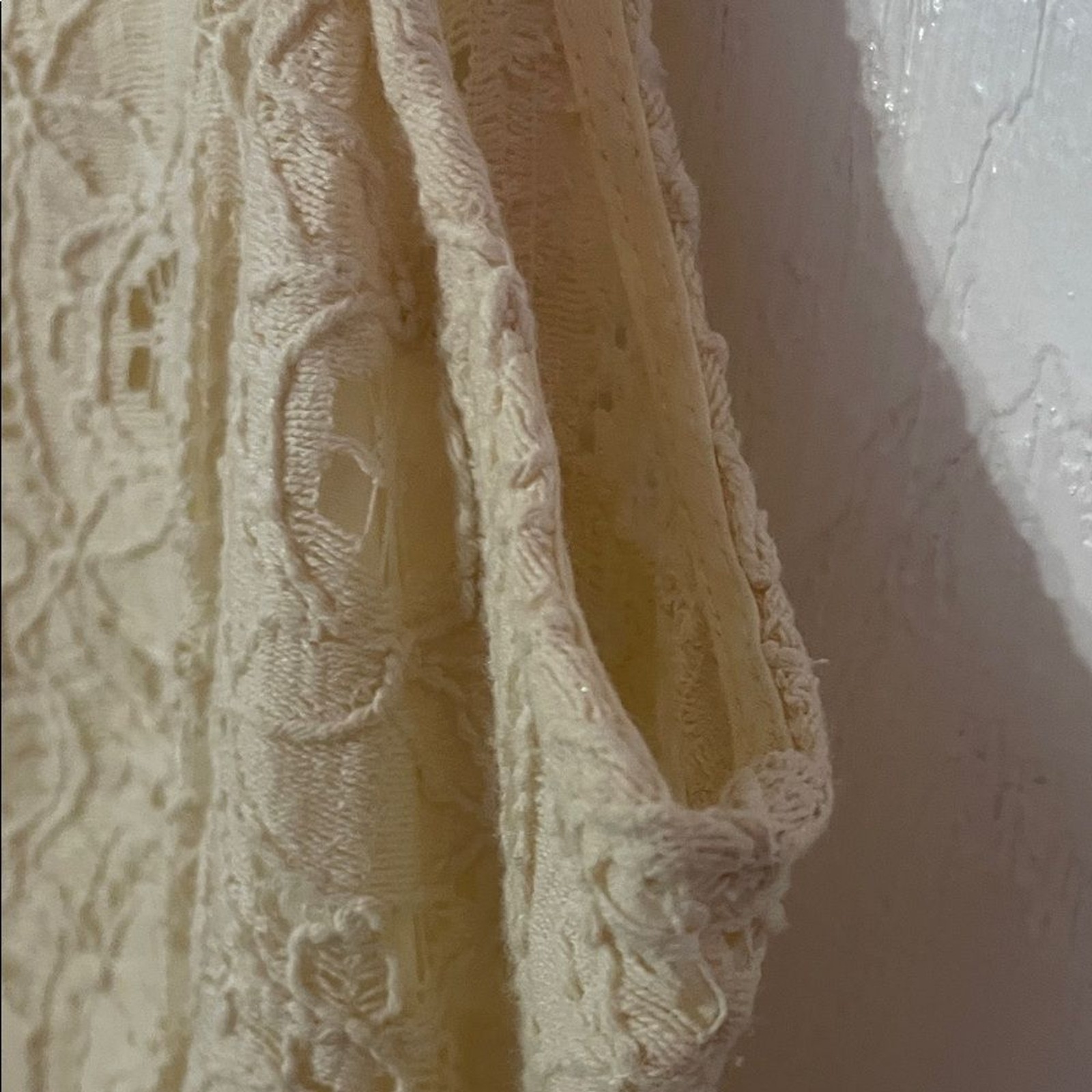 BB Dakota Renley Ivory Embroidered Lace Sleeveless Mini Size 2