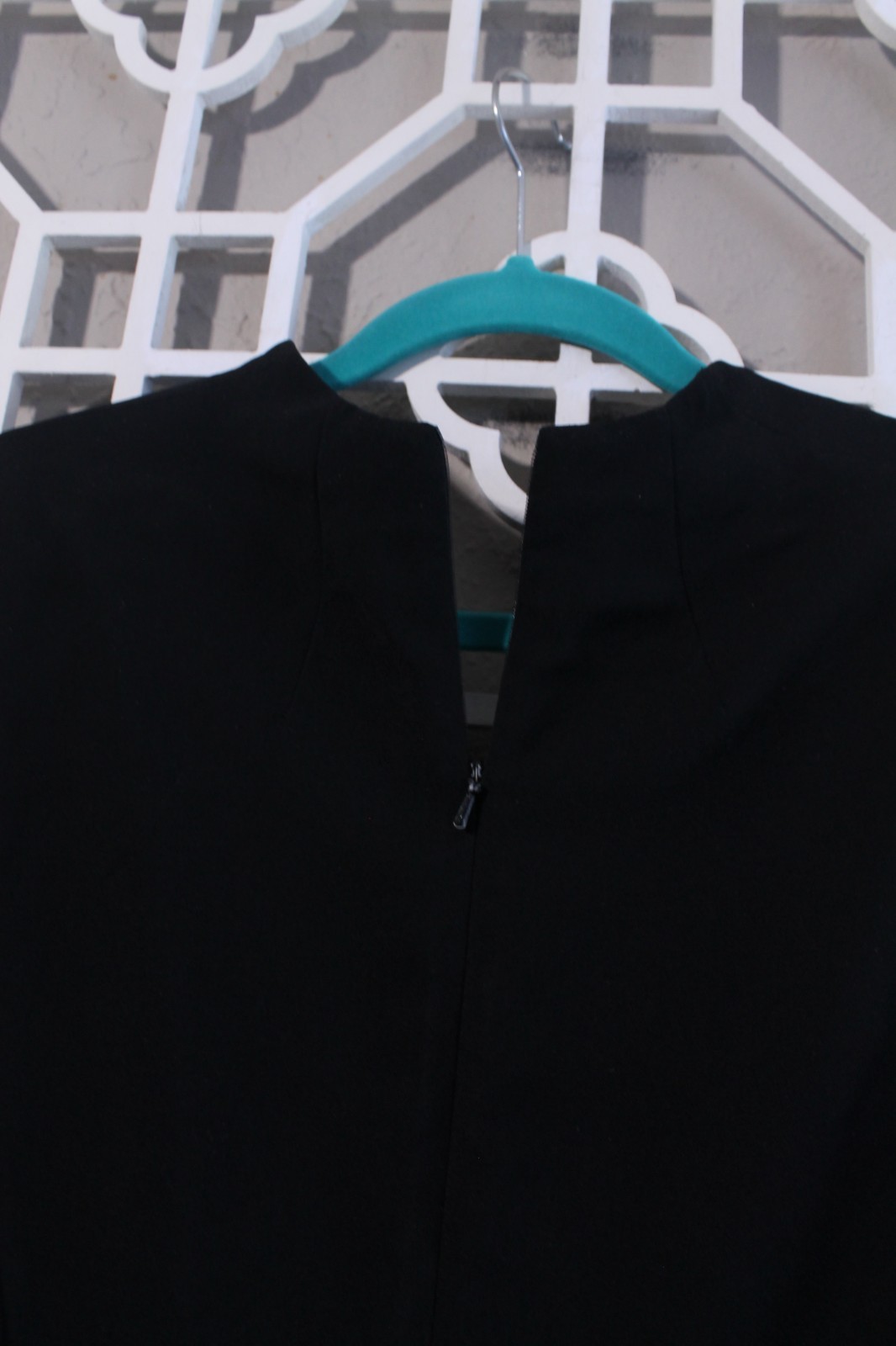 MariAnna Dress Womens 12 Black Casual Lightweight Back Zip 100% Polyester Ladies