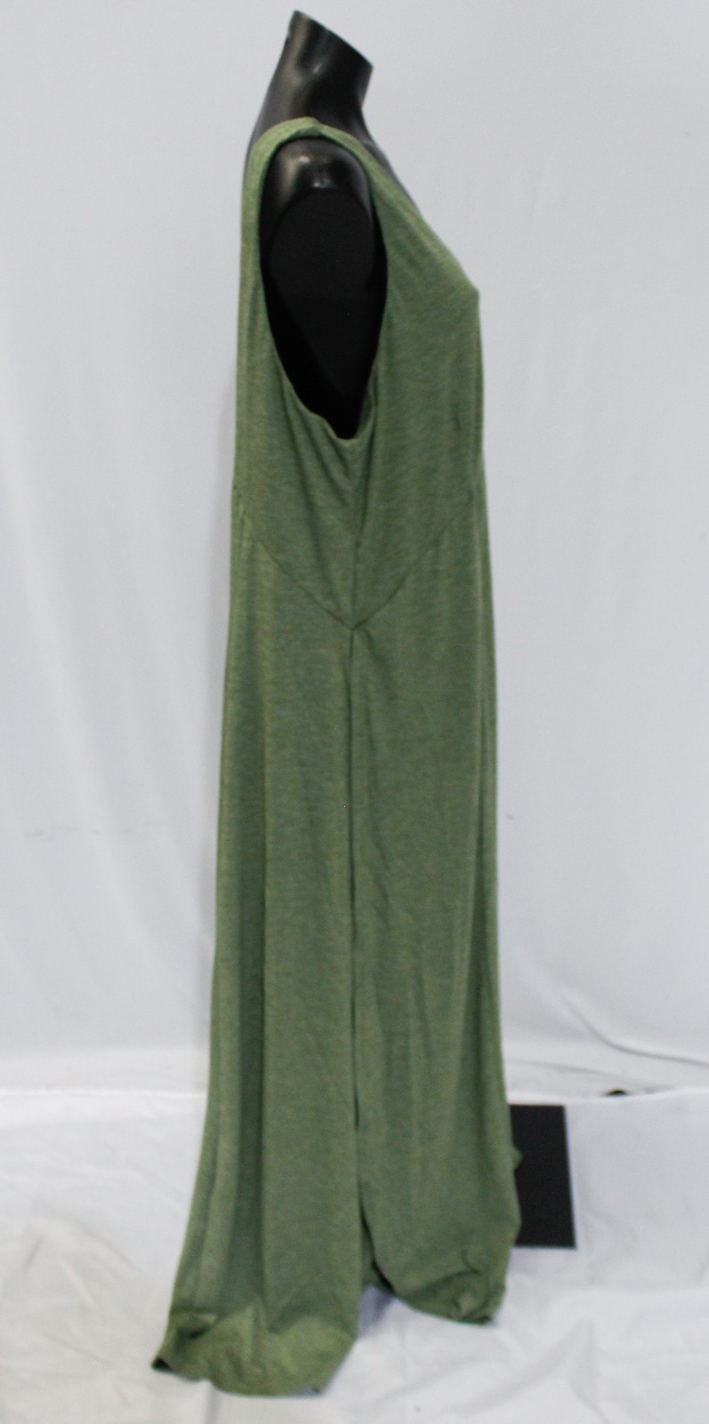 Halara Women’s Plus Sleeveless U-Neck Maxi Dress MH7 Green Size 2X NWT