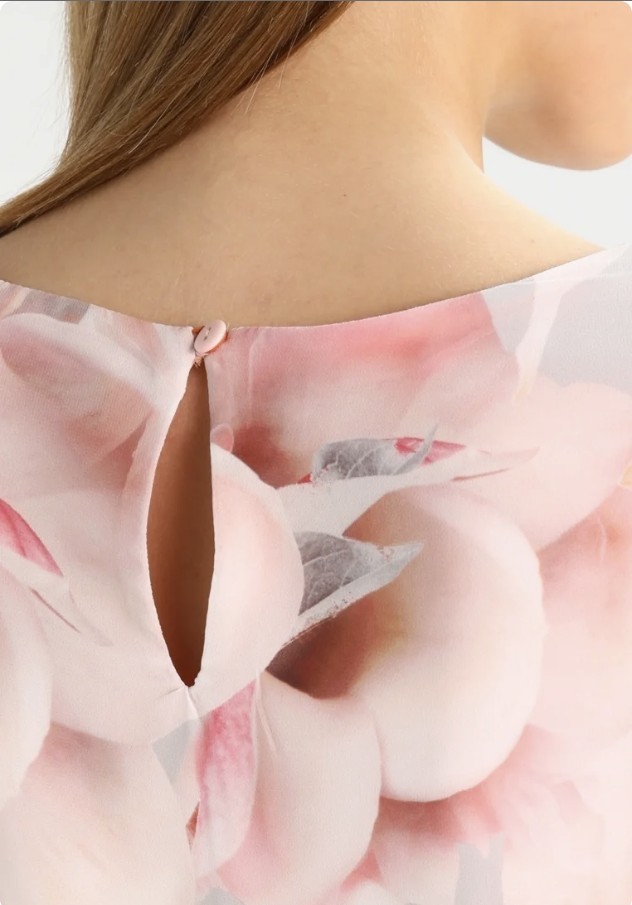 Wallis Pink Floral Layered Overlay Dress UK 12 BNWT Wedding Guest Party Shift