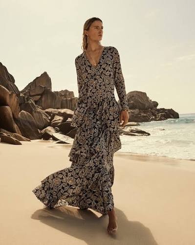 Zimmermann Ottie floral Cotton Midi Dress Size 4