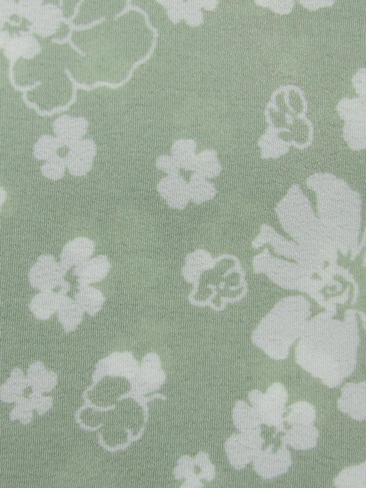 Vintage R & K Originals Green Floral Dress Size 12