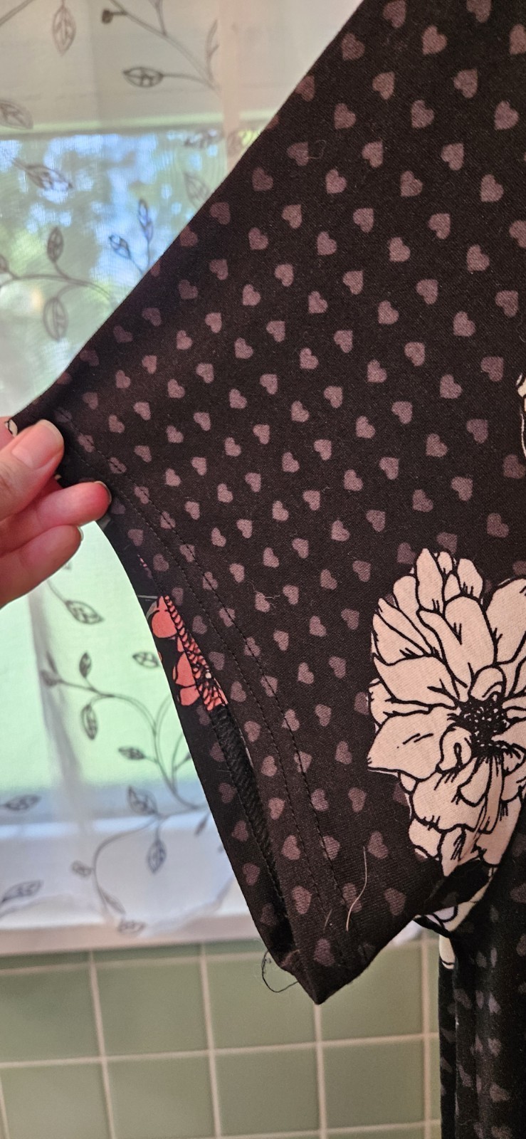 Lularoe Jessie Dress Flowers & Polka Dots, Pretty, A Line Dress With Pockets