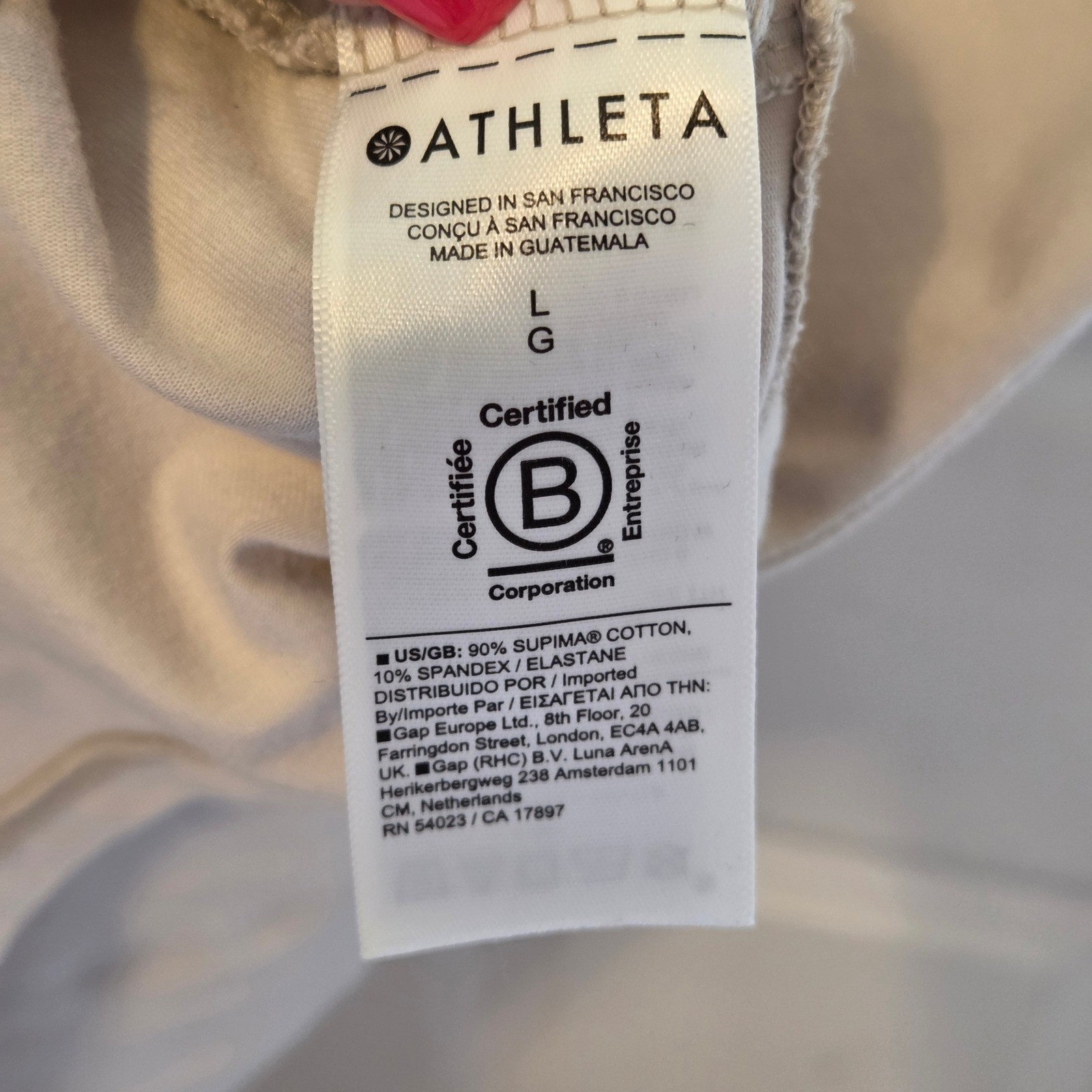 Athleta Womens Tan Supima Cotton Spandex T-Shirt Dress Large 842888-04