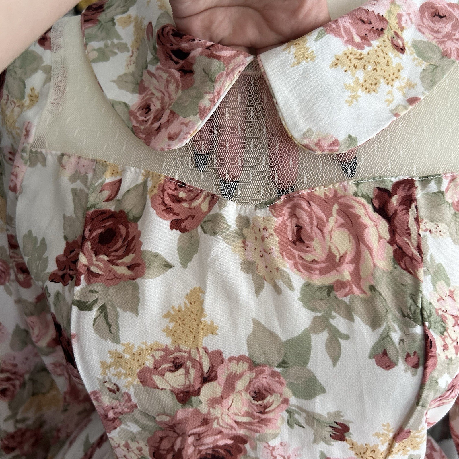 Rare LIZ LISA Vent Collection Floral Dress Lolita Hime-Kaji Balletcore Cottage