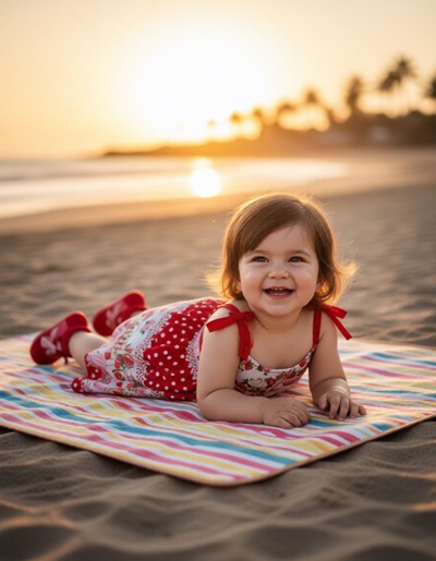 Ice Cream Print Dress by Serendipity Girls Designer Dresses