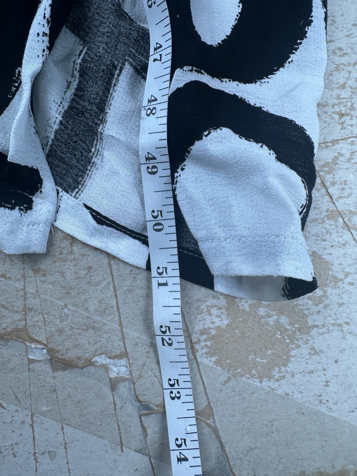 Desigual Letter Print Maxi Shirt Dress Tie Waist Black White Button Front XL