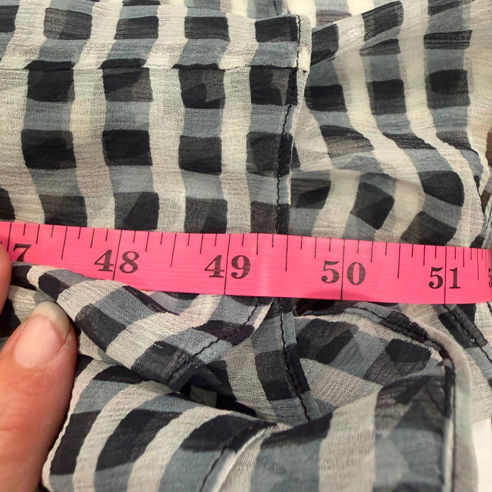 Joie Tobey Sz XXS Boho Black Cream 100% Silk Check Maxi Dress Oversized Sold Out