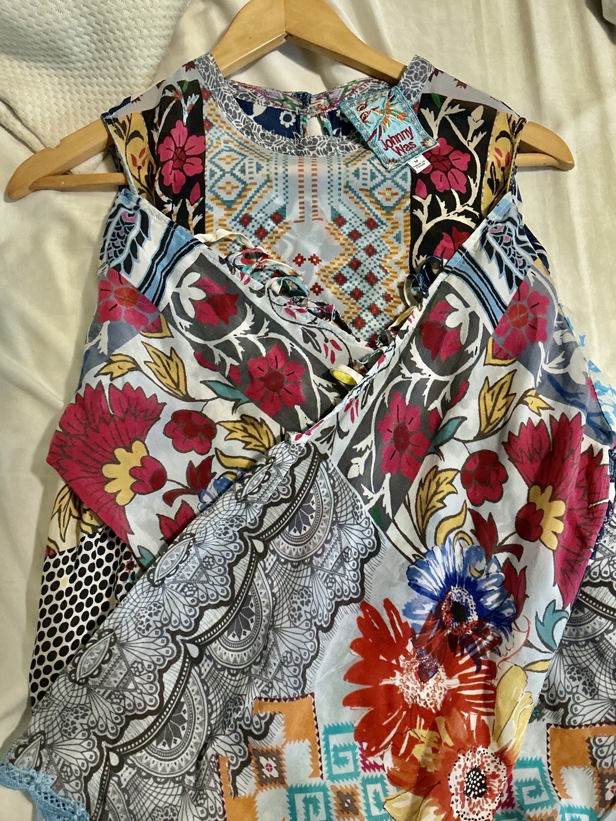 Johnny Was Bohemian Dress Size M