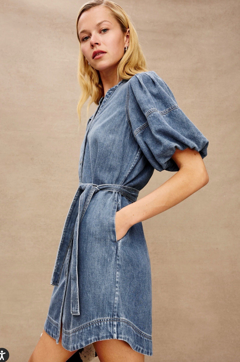 Rails Kingsley Dress Antique Blue Size XS NWT