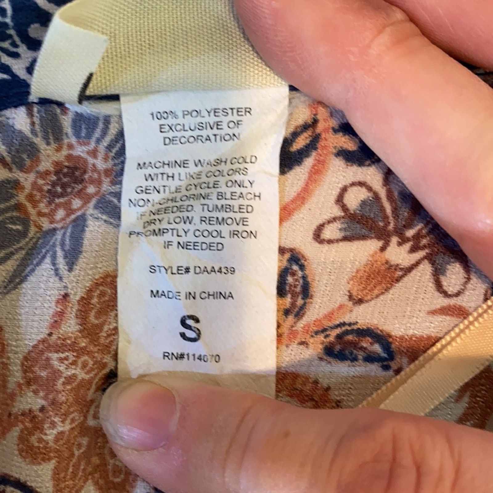 Mimi Chica Maxi Button Dress Size Small