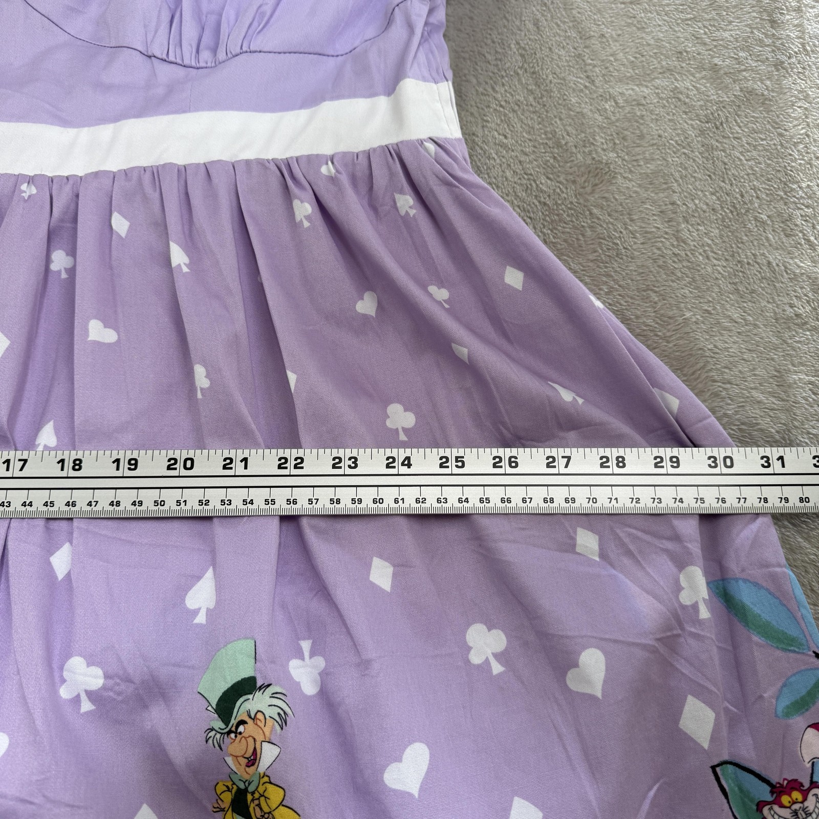 Torrid Disney Alice In Wonderland Dress Womens 18 Tea Party Skater Retro NEW