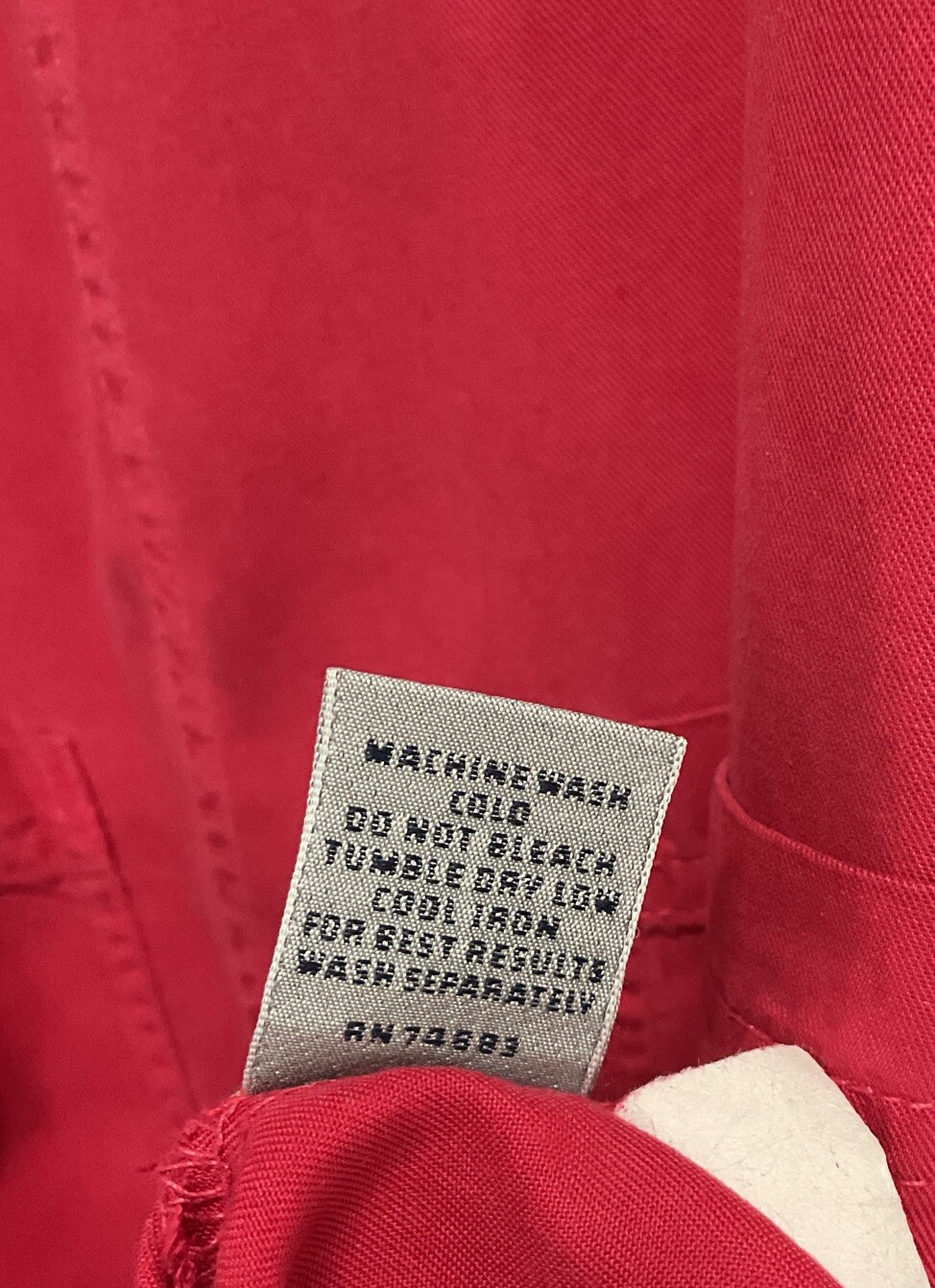 Amy Su AKS Sz M Petite RED Pinafore LAGENLOOK Jumper Tencel Pockets Button Dress