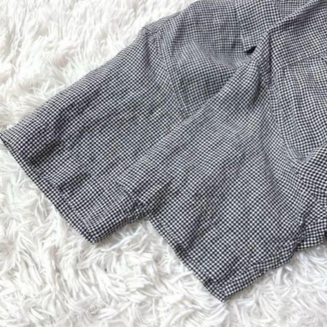 Margaret Howell Linen Shirt Dress Gingham Check