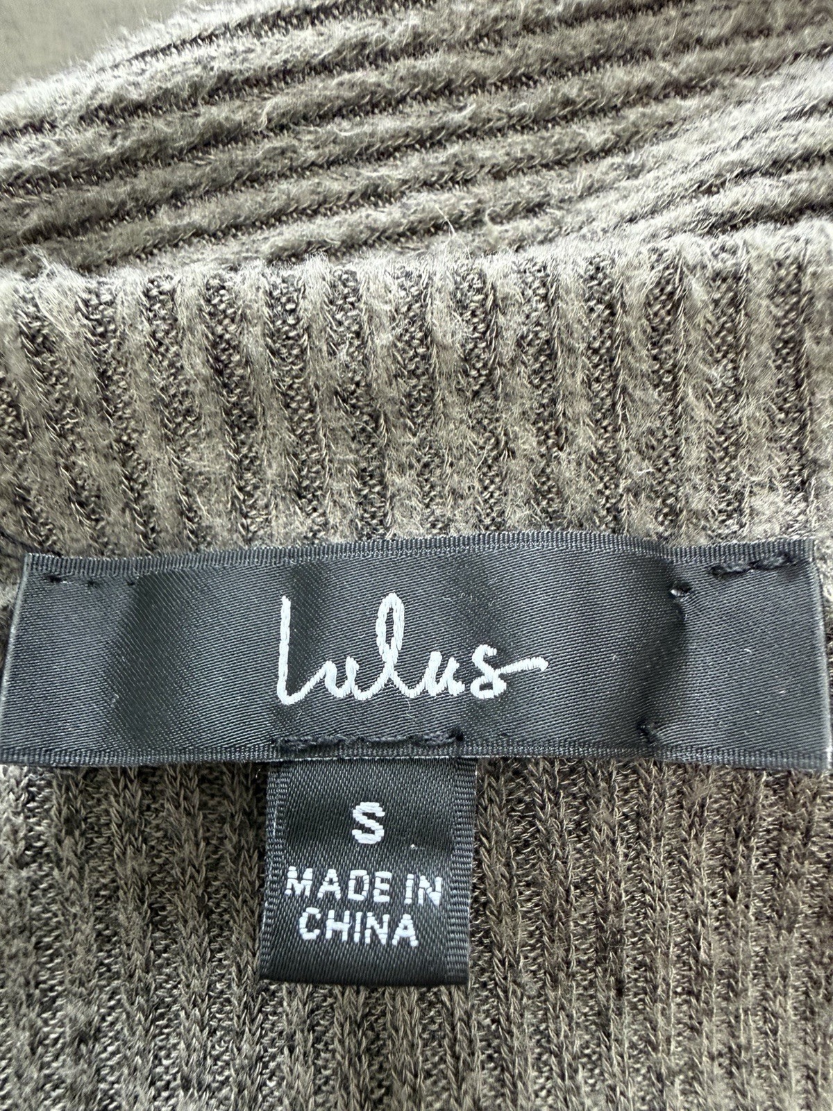 Lulus Women’s Dress Long Sleeve Knee Length Size Small