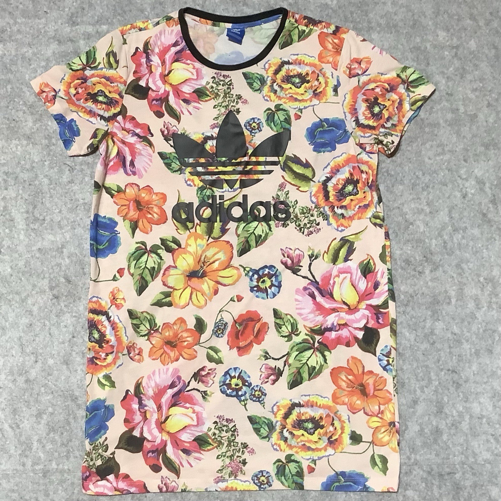 adidas FARM Rio Floral Dress Trefoil Logo Crewneck