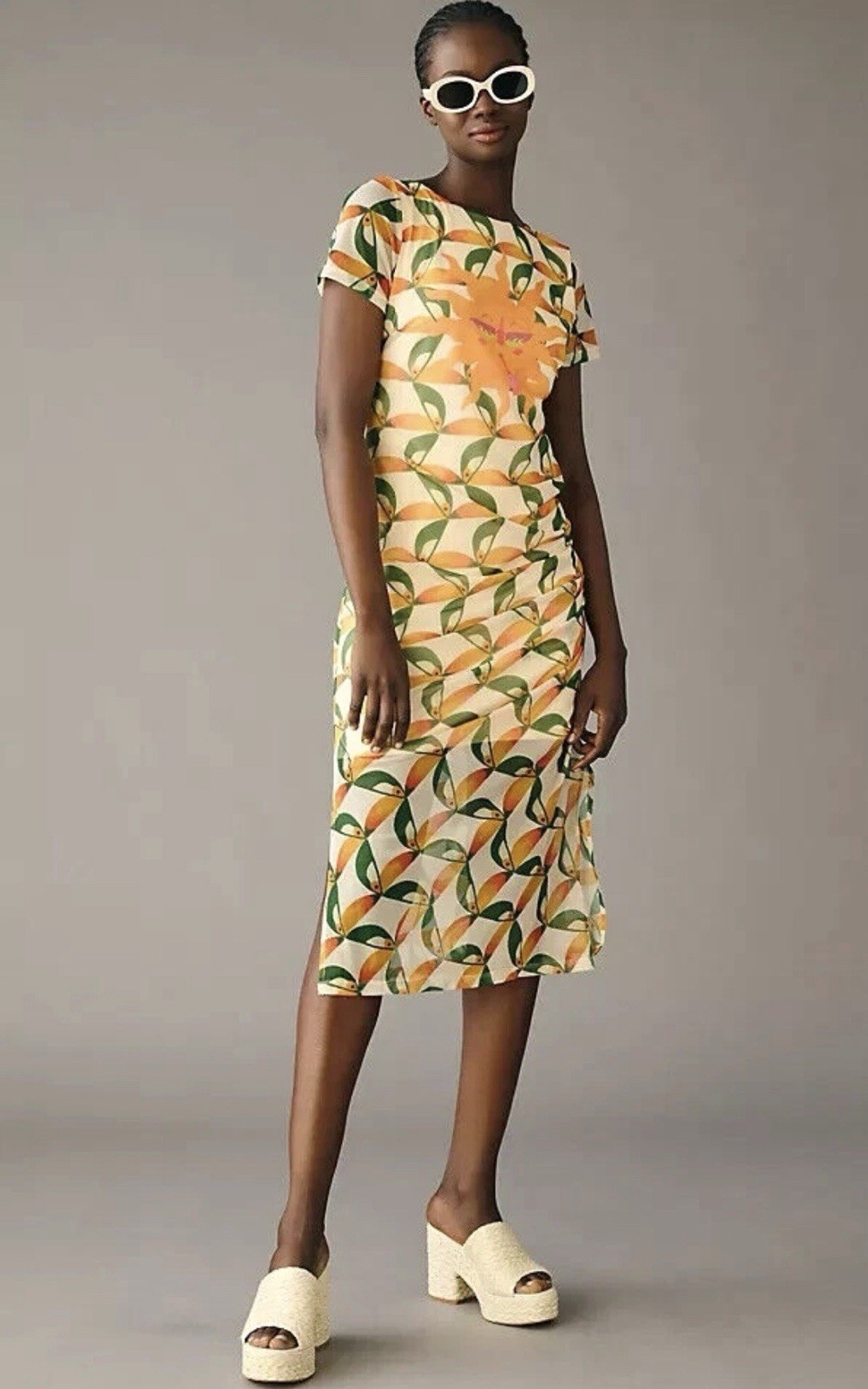 Farm Rio Mesh Toucan Dress XL