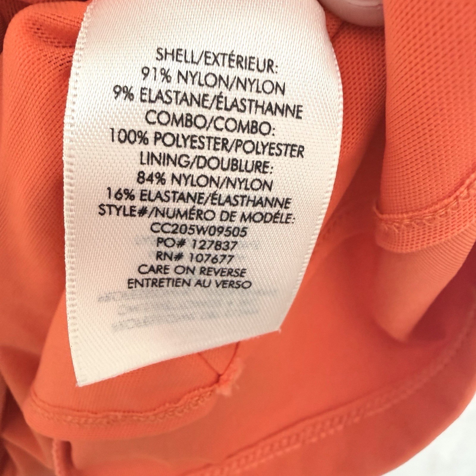 Alice + Olivia Orange Cocktail Cut Out Nelle Bodycon Slip Mini Dress Size 8