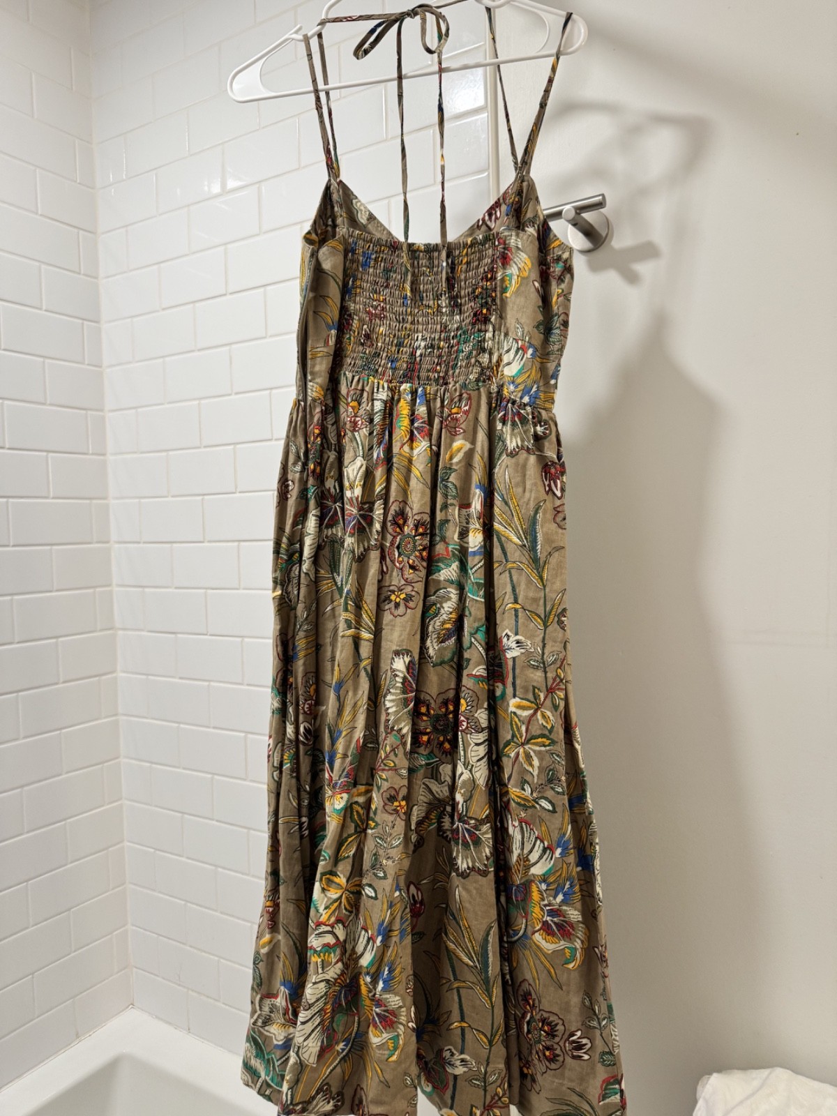 Banana Republic linen sun dress, M, excellent condition with tags, pockets