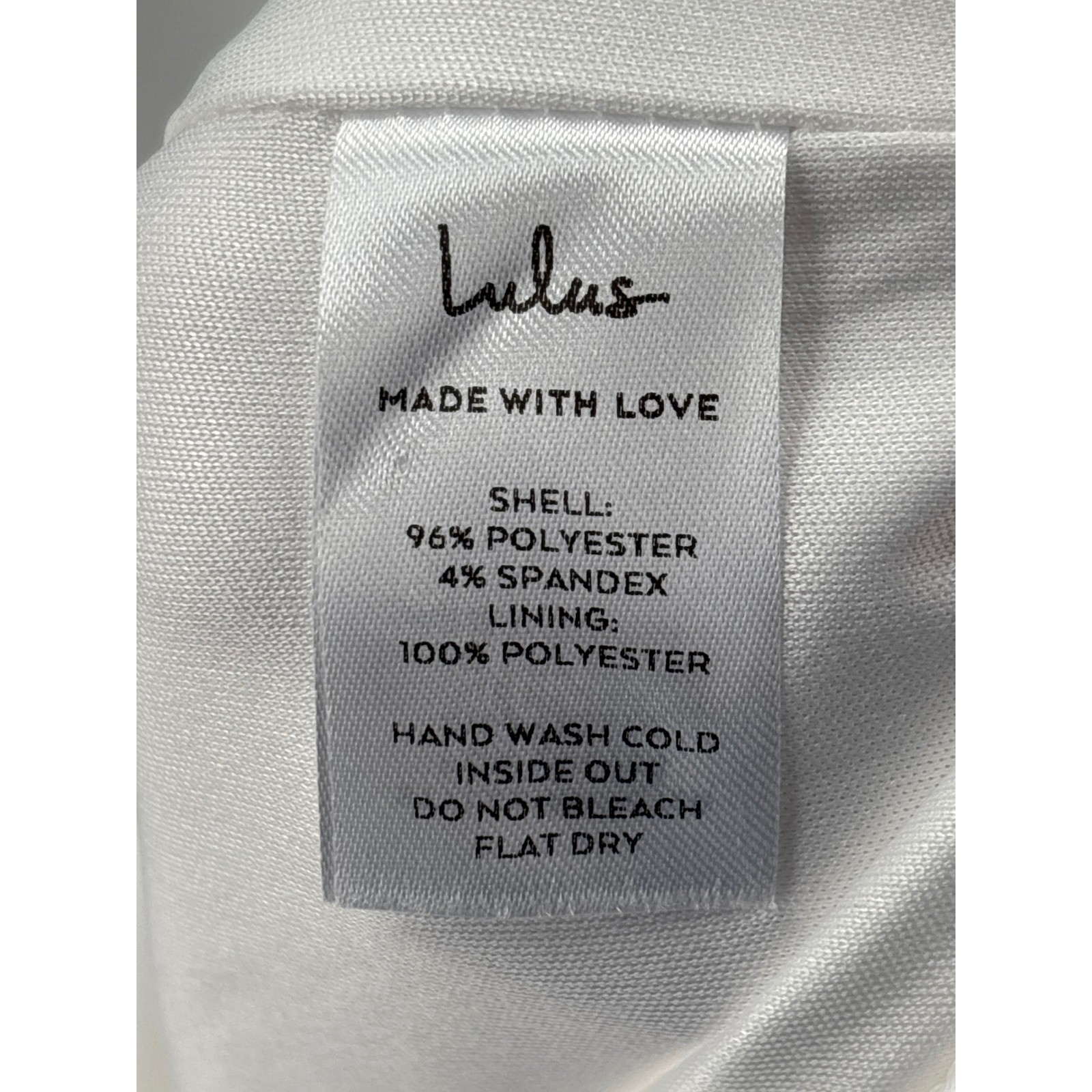 Lulus Classic Elegance White Satin Mock Neck Sleeveless Mini Dress Small NWT