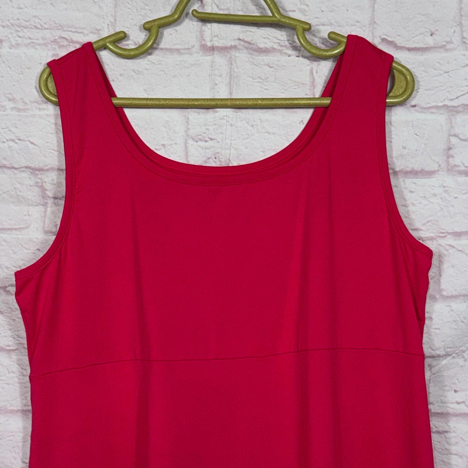 Arctic Cool Pink Sleeveless Dress – 2XL