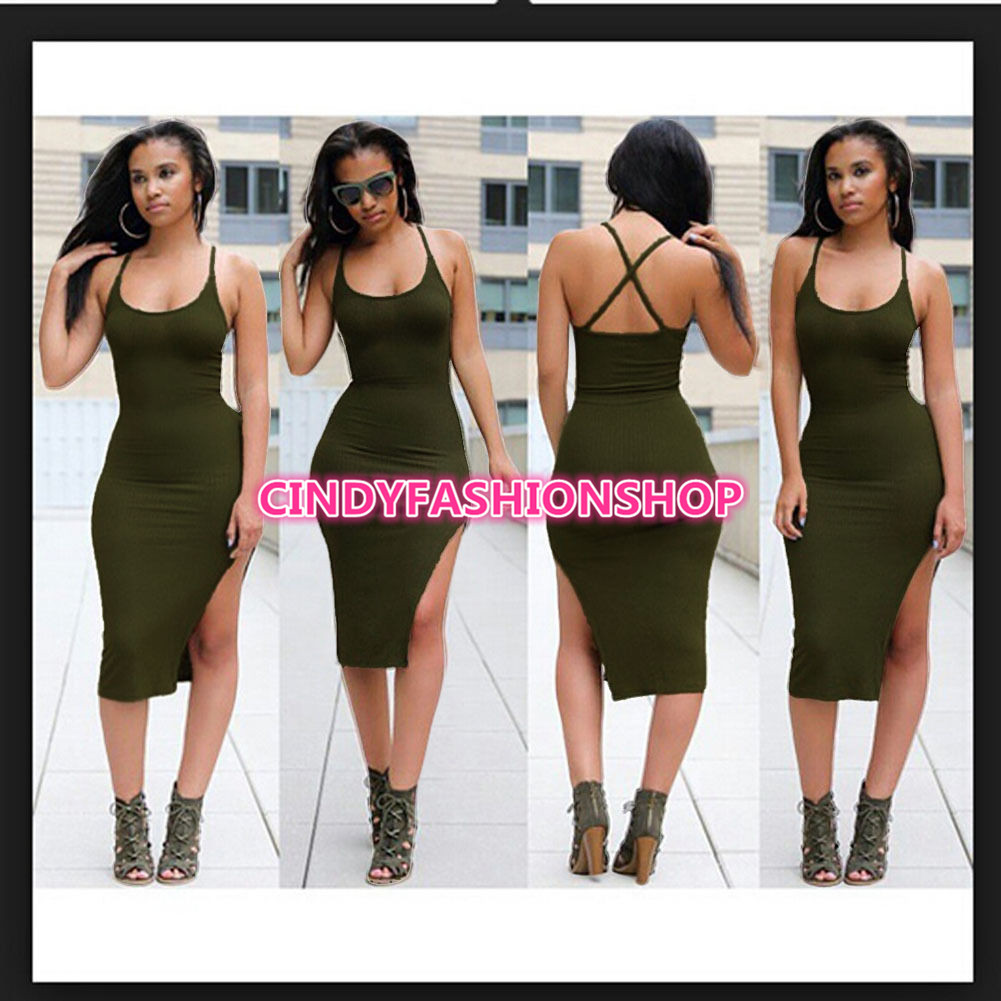 New Sexy Womens Bandage Bodycon Evening Party Cocktail NightClub Dress Clubwear