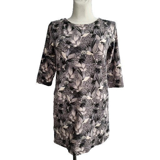 MOOMIN 3/4 Sleeve Cotton/ Modal Pockets Dress size S