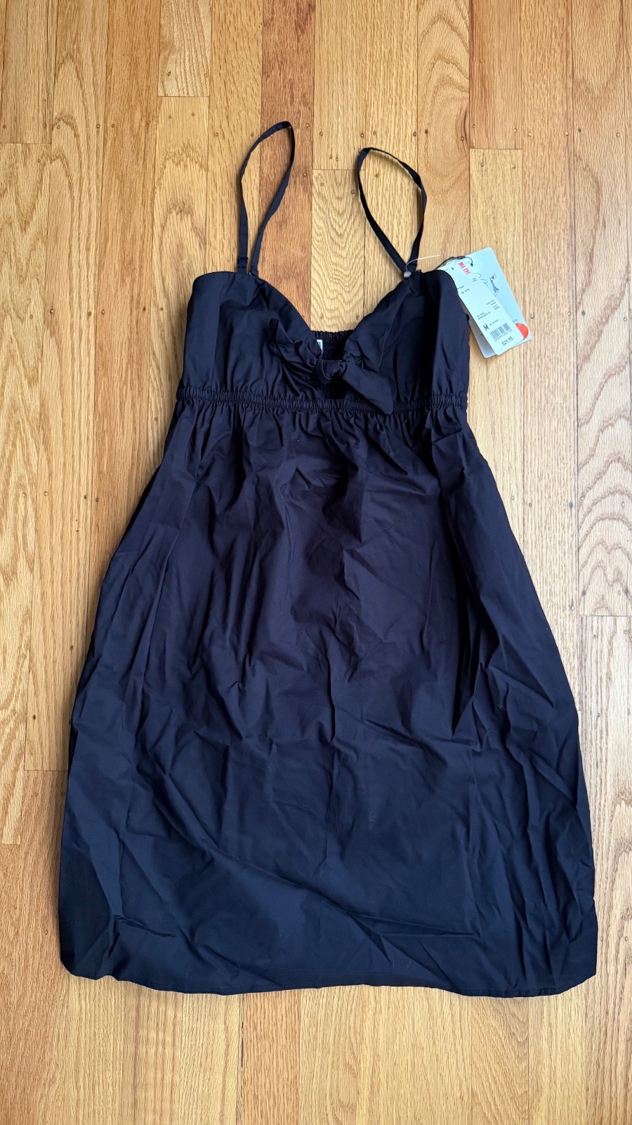 Uniqlo x Princesse Tam Tam Black Cotton Cami Sun Dress