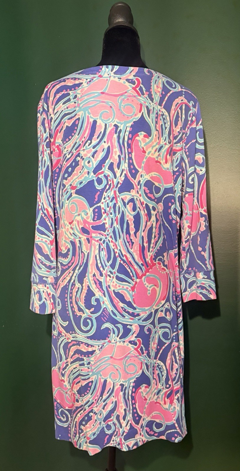 Lilly Pulitzer UPF 50+ SOPHIE DRESS Size Extra Large Jellies Be Jammin HTF