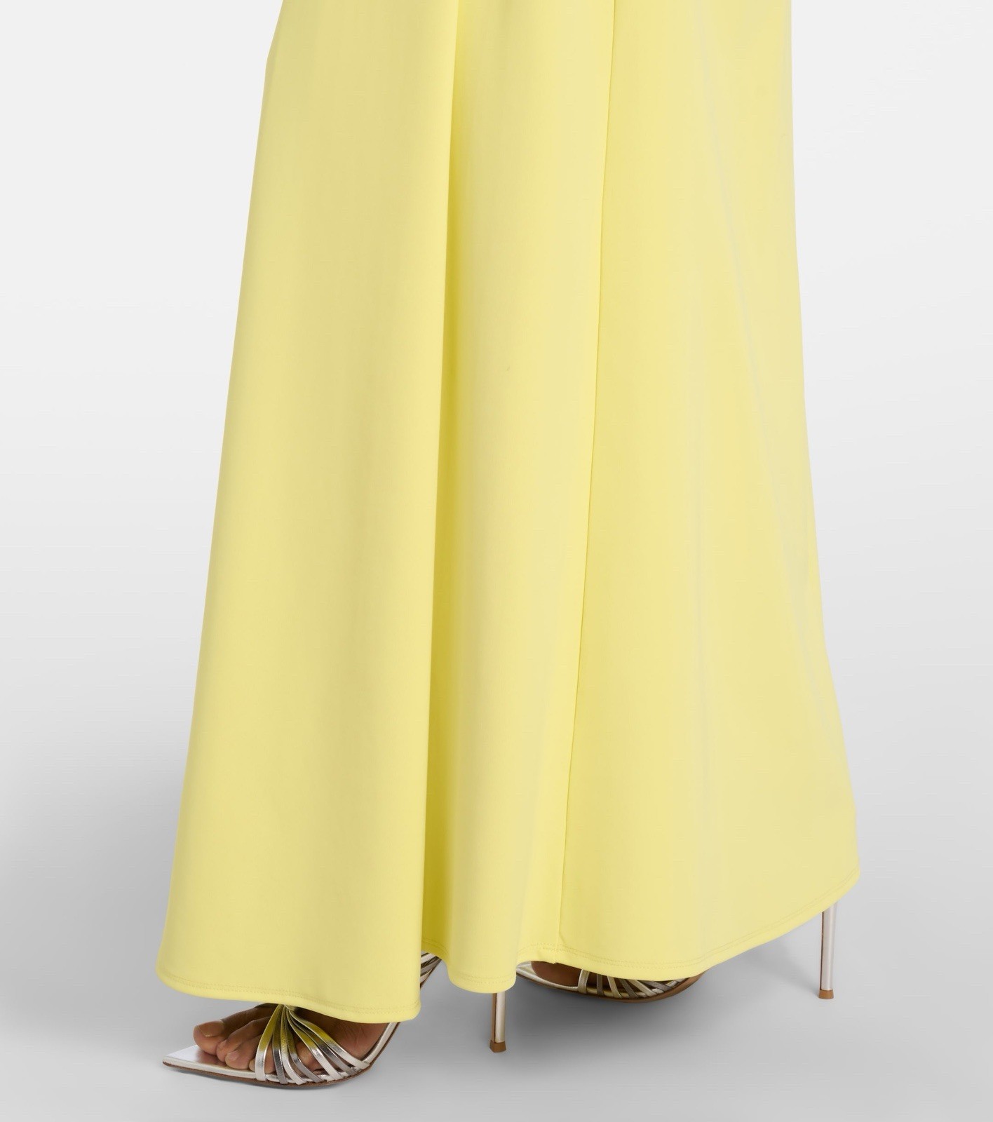 Roland MOURET Gown Floral-Appliqué Size US 6 UK 10 $ 1370