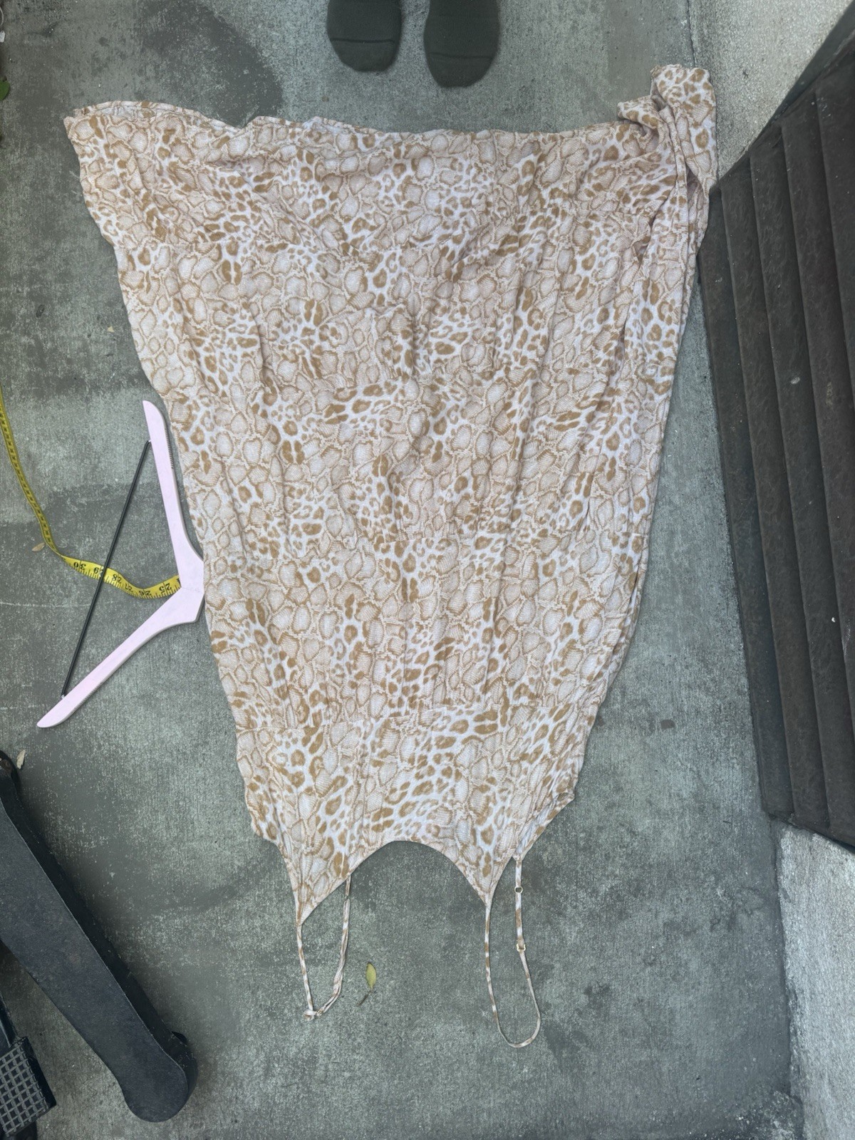 Leopard Tier Dress