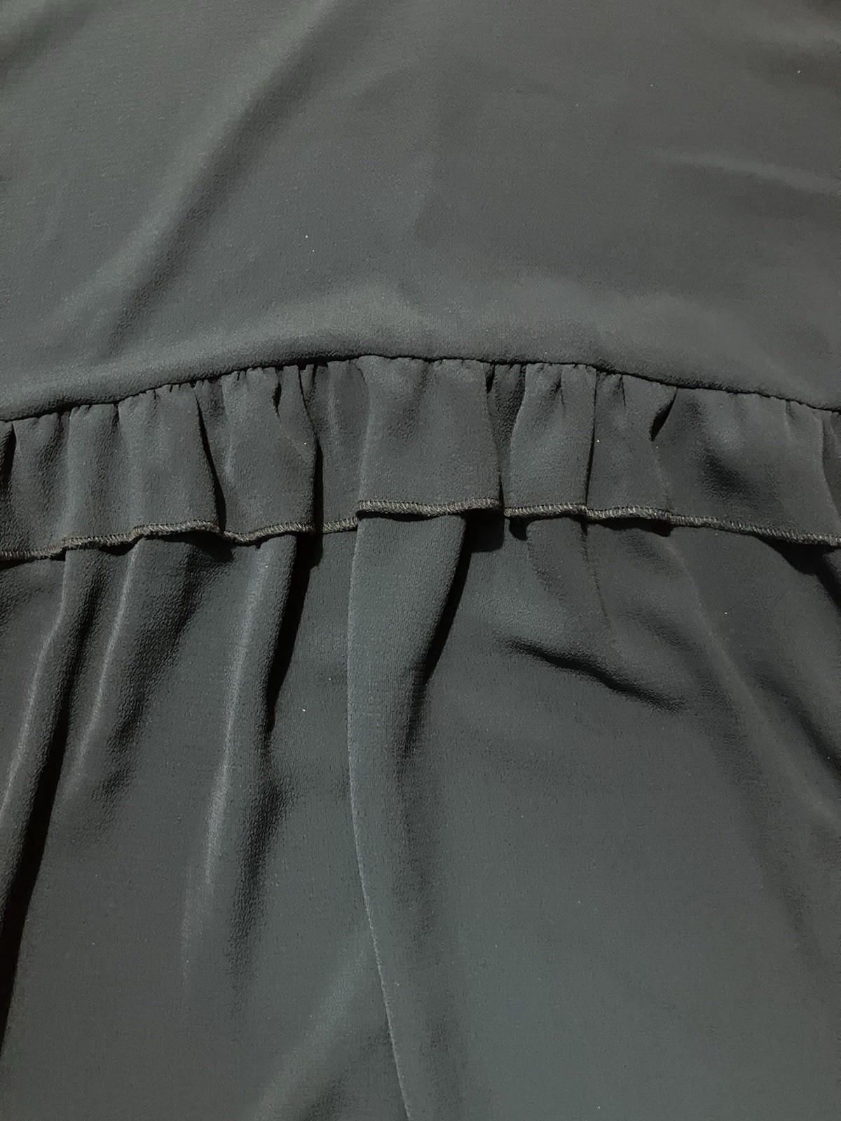 Yours Limited Collection Smock Dress Size 20 Green Ribbed Ruffle Non-stretch