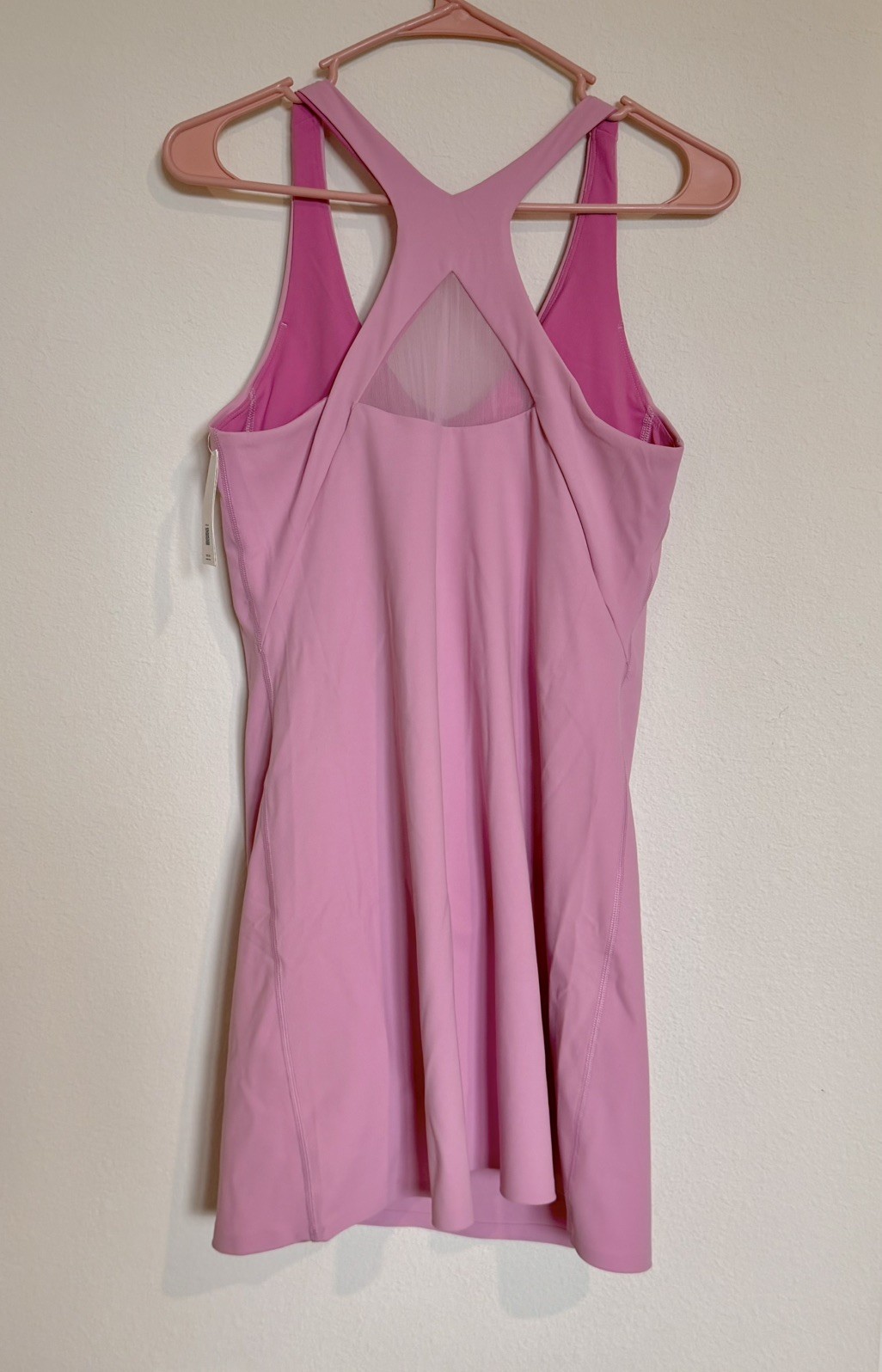 NWT Spanx Dress Get Moving V Neck Slimming Pink Sculpt Small
