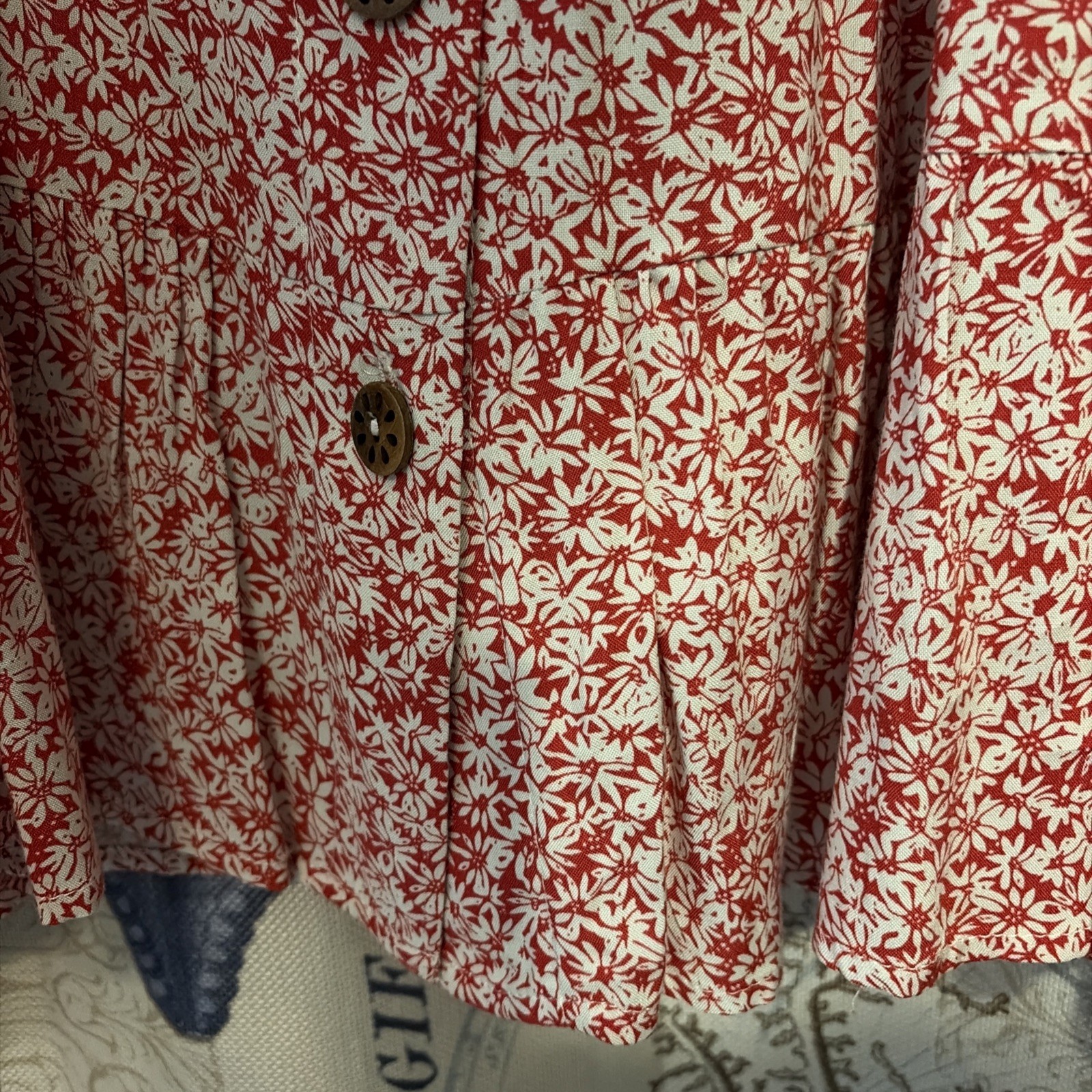 Ces Femme Shift Dress Plus Size 2XL Short Sleeve Above Knee Red White NWT $43