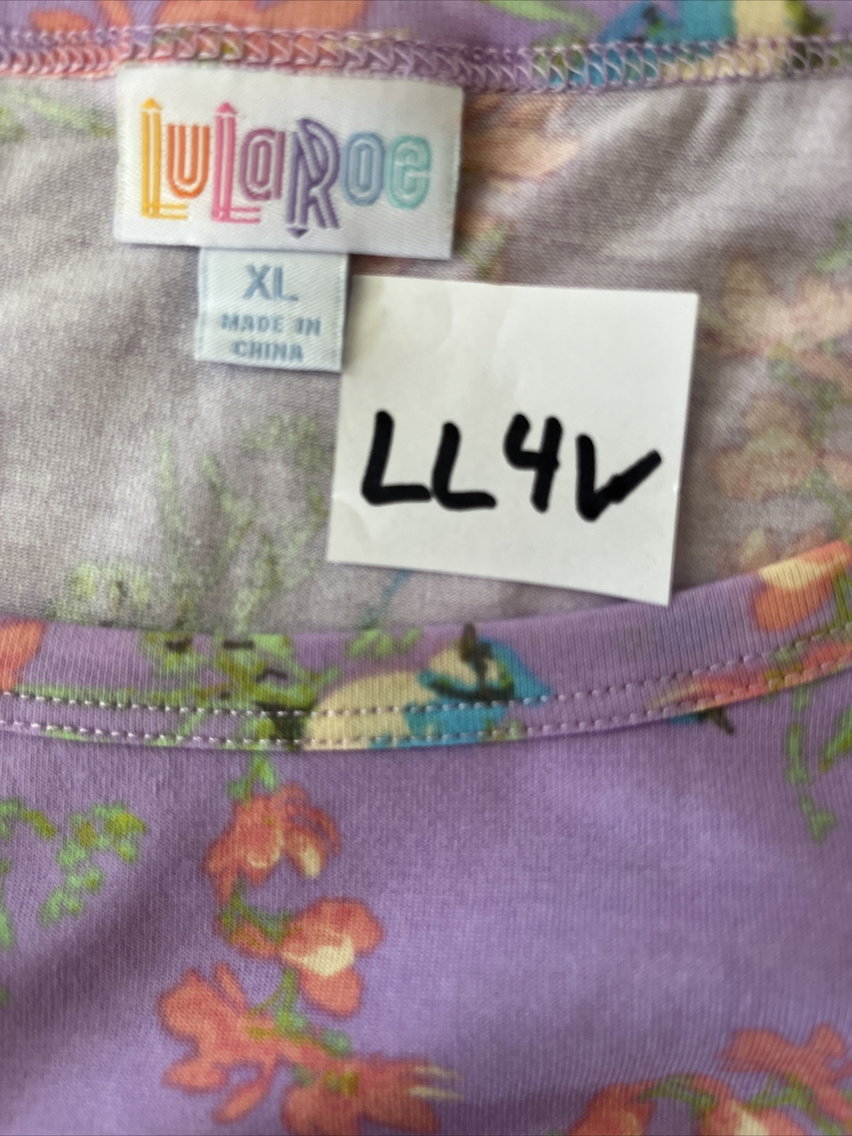 New LuLaRoe Julia Sheath Dress Purple Animal Print Sz XL Pull On Women LL4V