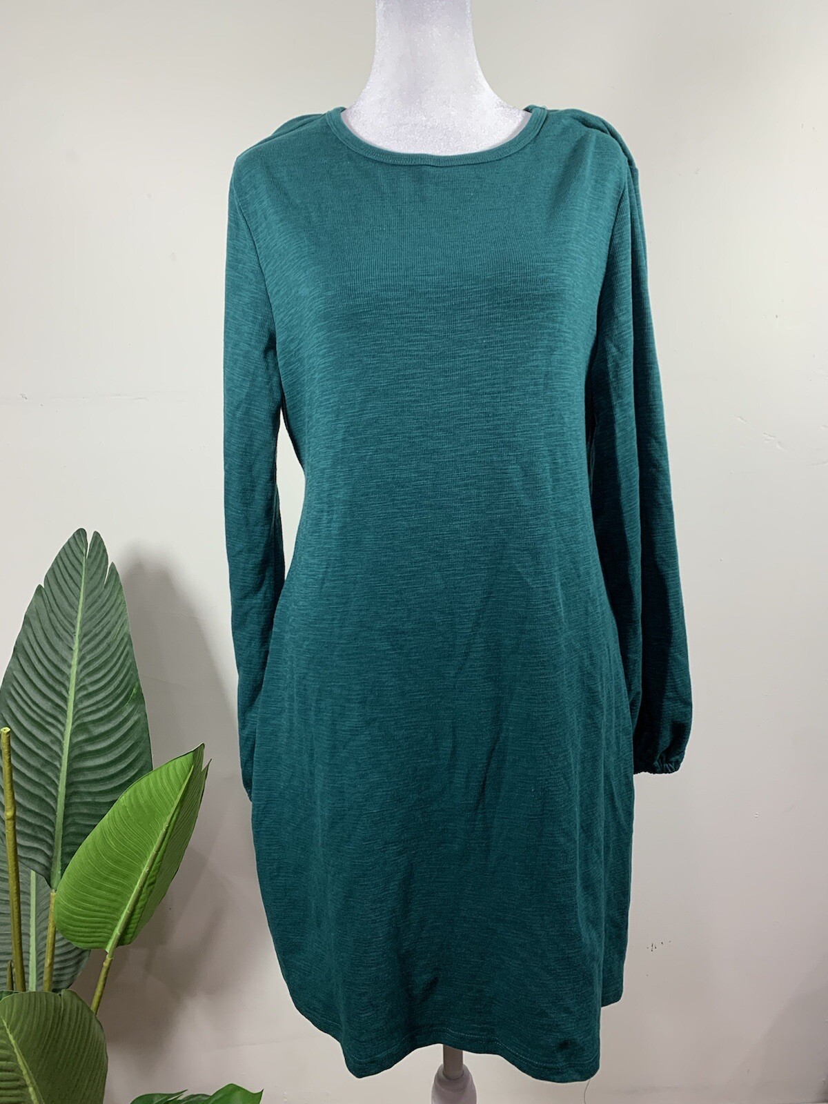 PRETTY GARDEN DRESS, Color : Green , SIZE L