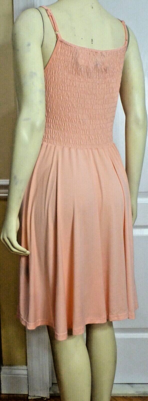 SALE!!! ANGIE Smocked Sleeveless Dress, Peach, Various Sizes, NWT