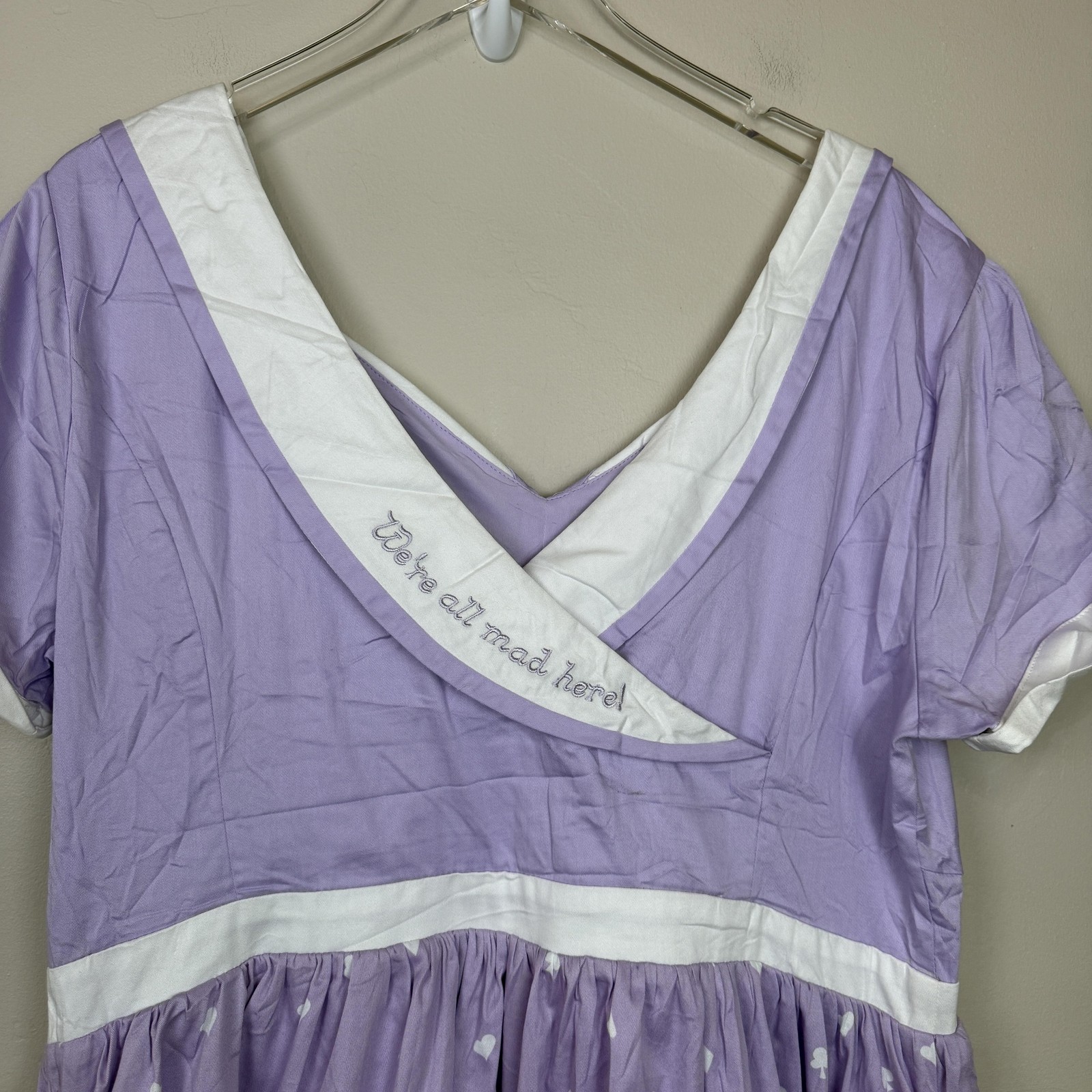 Torrid Disney Alice In Wonderland Dress Womens 18 Tea Party Skater Retro NEW