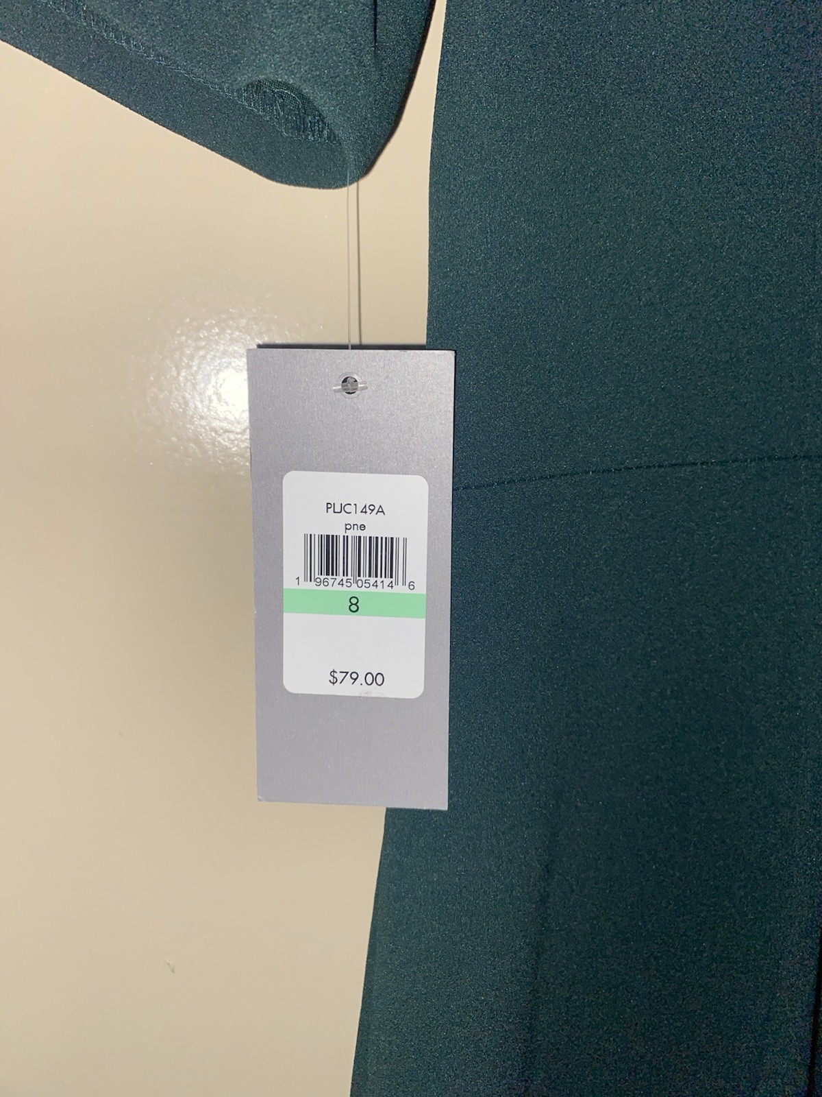 Marc New York Dark Green/Pine Sheath Dress Women’s Size 8 NWT