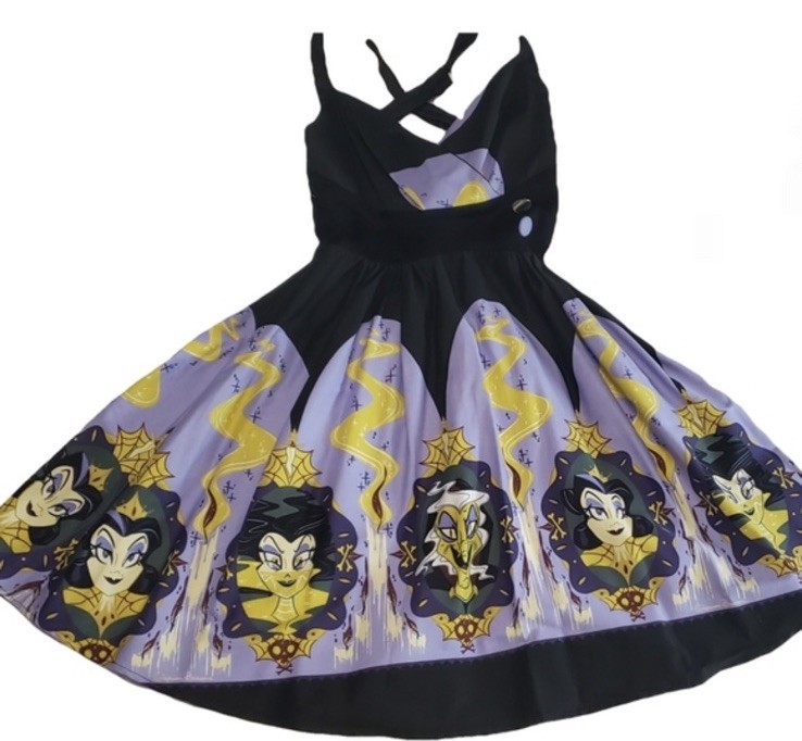 Pin-Up Couture Dress Halloween Witch Transformation Limited Edition Size S