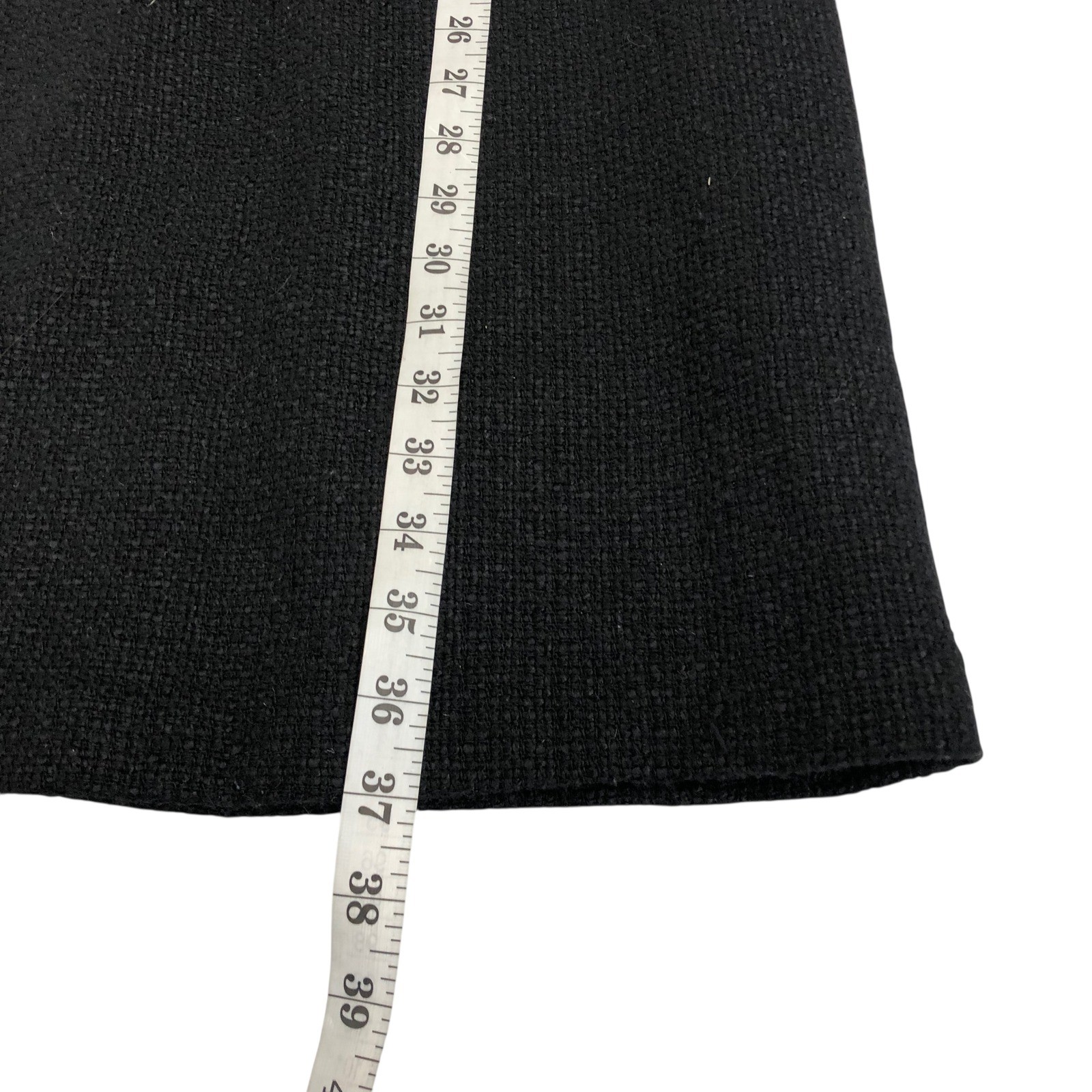 Gap Wool Blend Tweed Sheath Dress Velvet Bow Sleeveless Size 8 Business Career