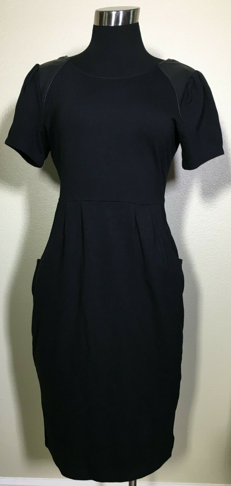 The Limited Black Rayon Nylon Spandex Above Knee Stretch Dress Women’s Small NWT