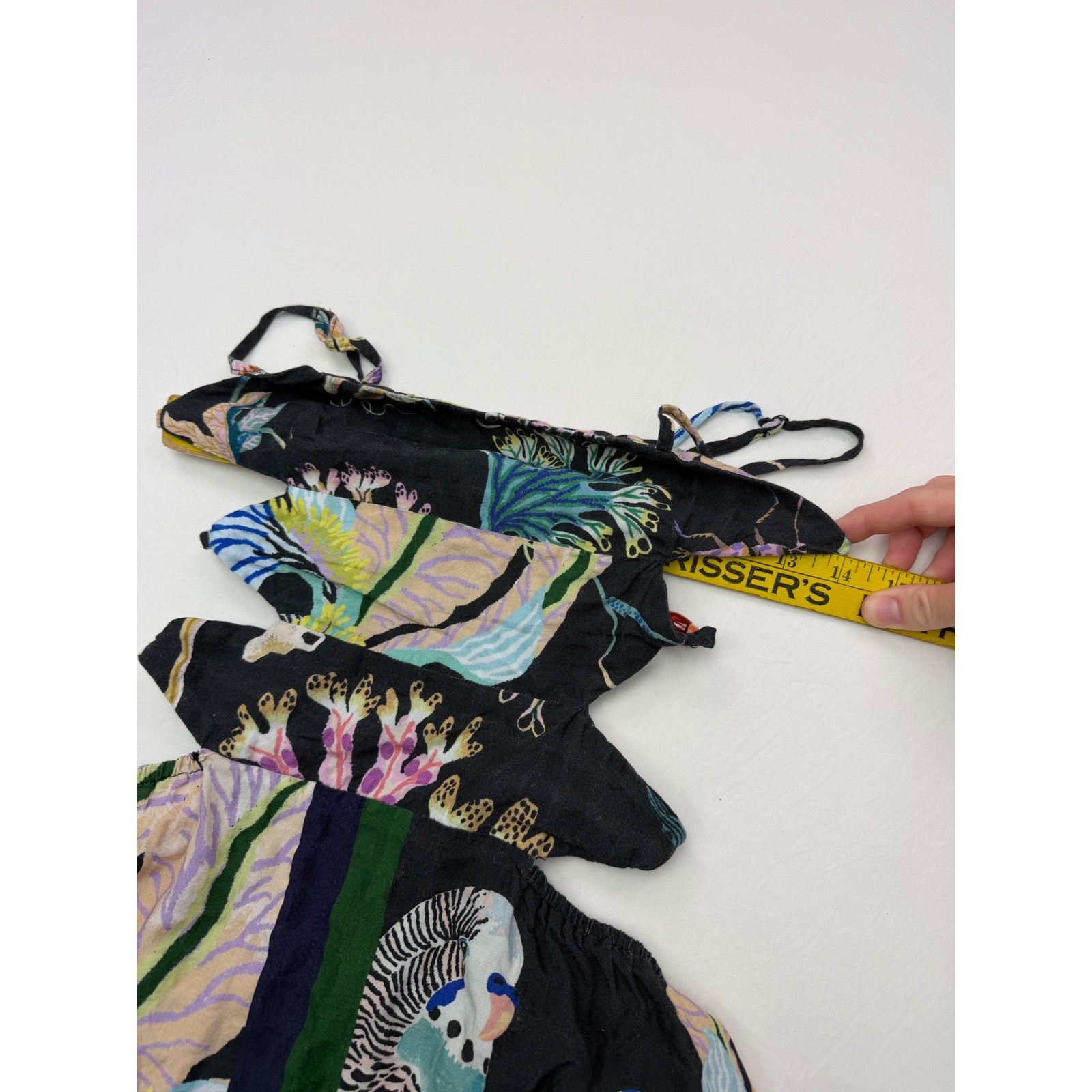 Anthropologie Celandine Sarah Gordon Cut-Out Beaded Midi Dress Black XXS
